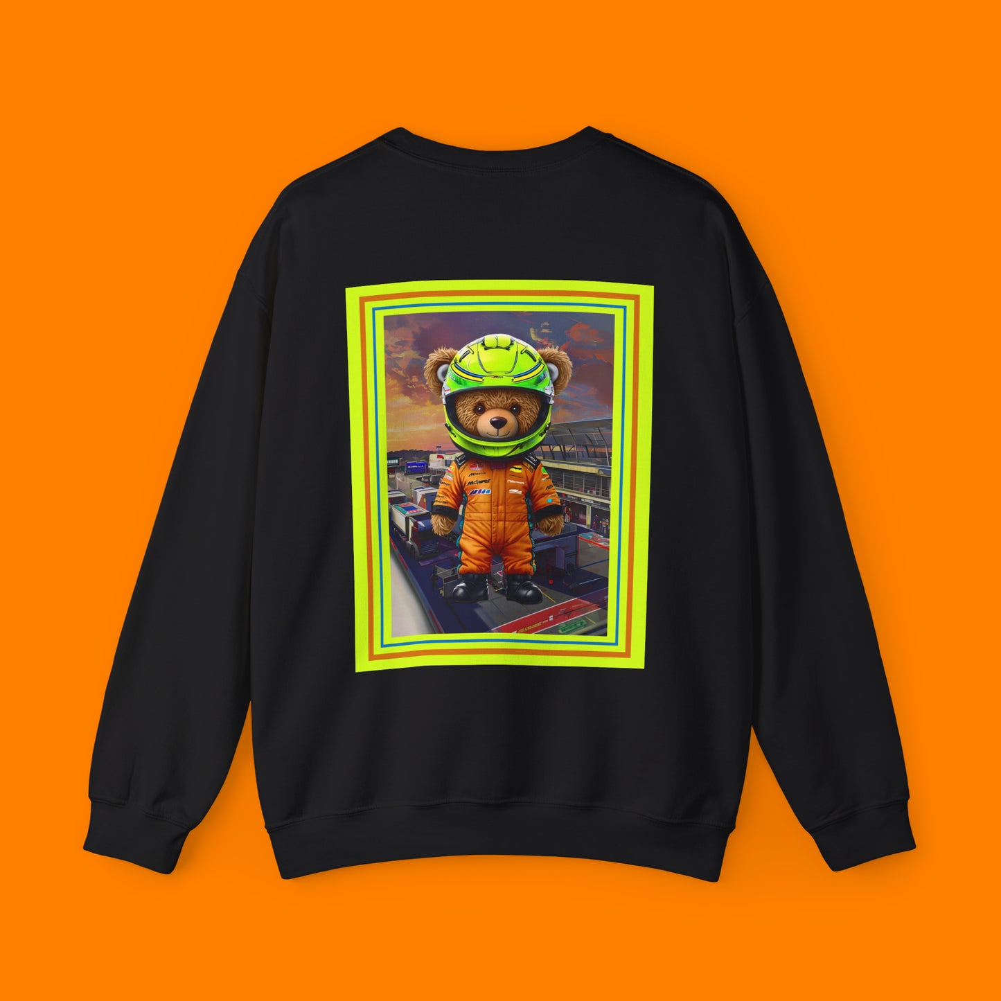 Papaya Paw – Backprint Racing Sweatshirt